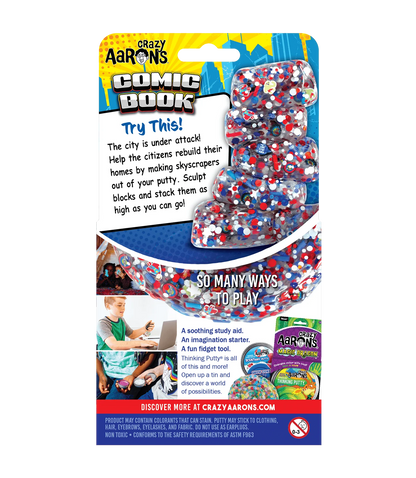 Crazy Aaron's Thinking Putty Trendsetters Comic Book