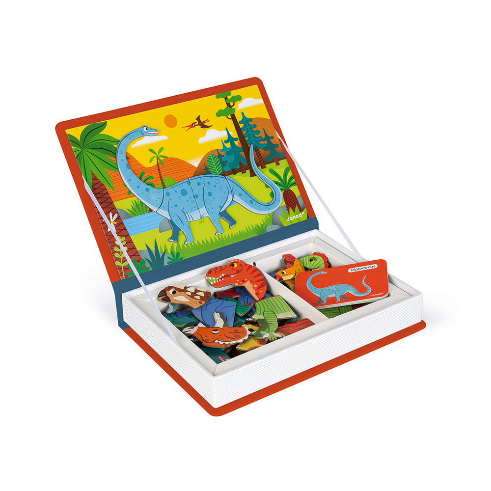 Janod Dinosaurs Magneti' Book