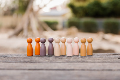 The Freckled Frog Peg People of the World