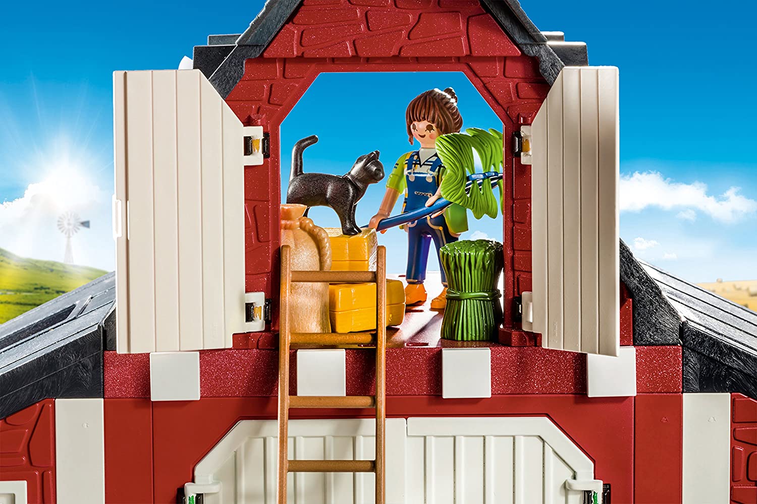 Playmobil 9315 Barn With Silo