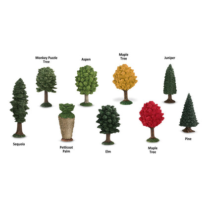 Safari Toob Trees (9 Pieces)