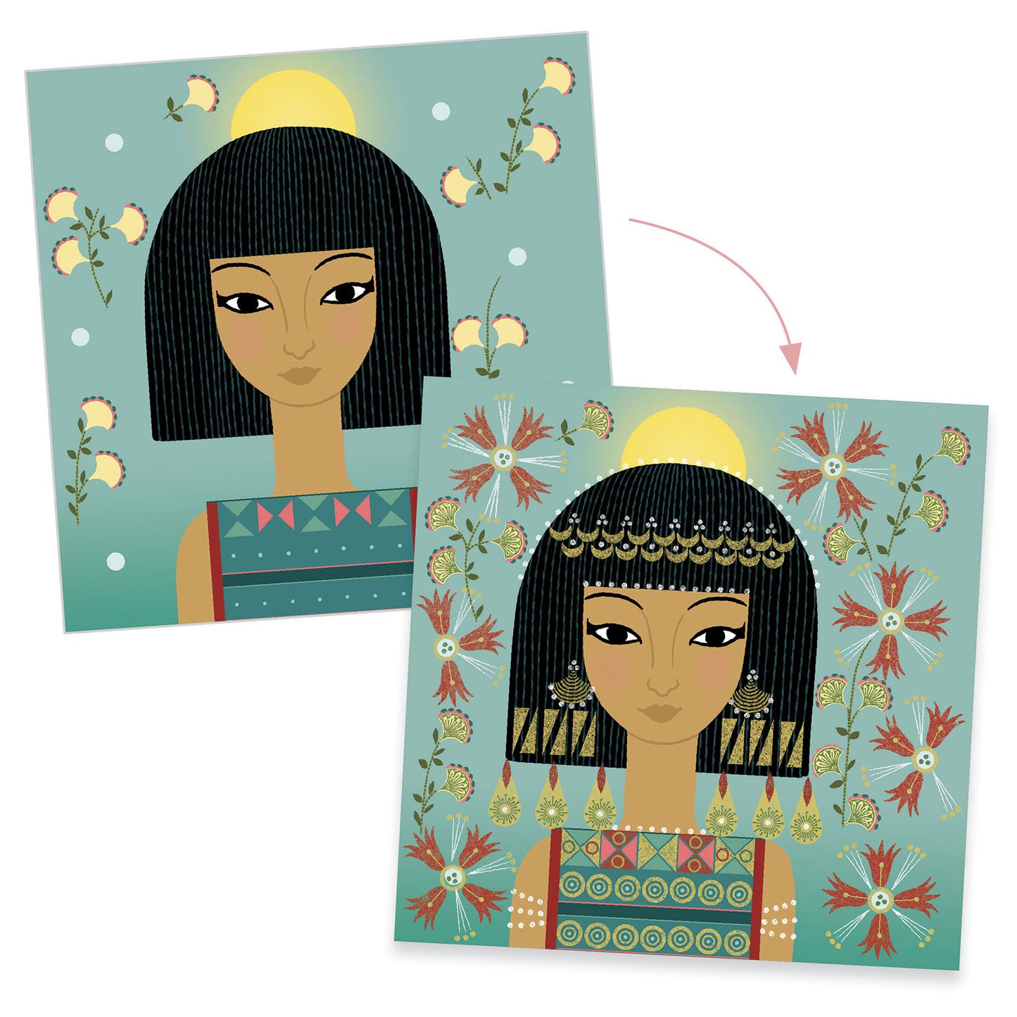 Djeco Patterns and Decorations Stamps (F)