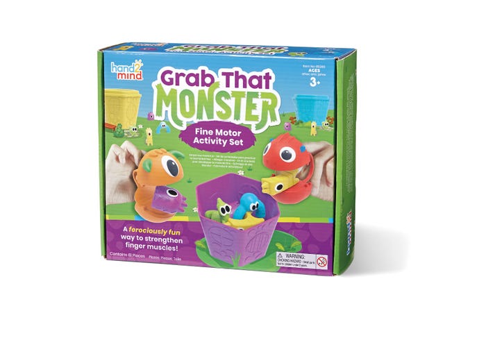 Learning Resources Grab that Monster Fine Motor Activity Set