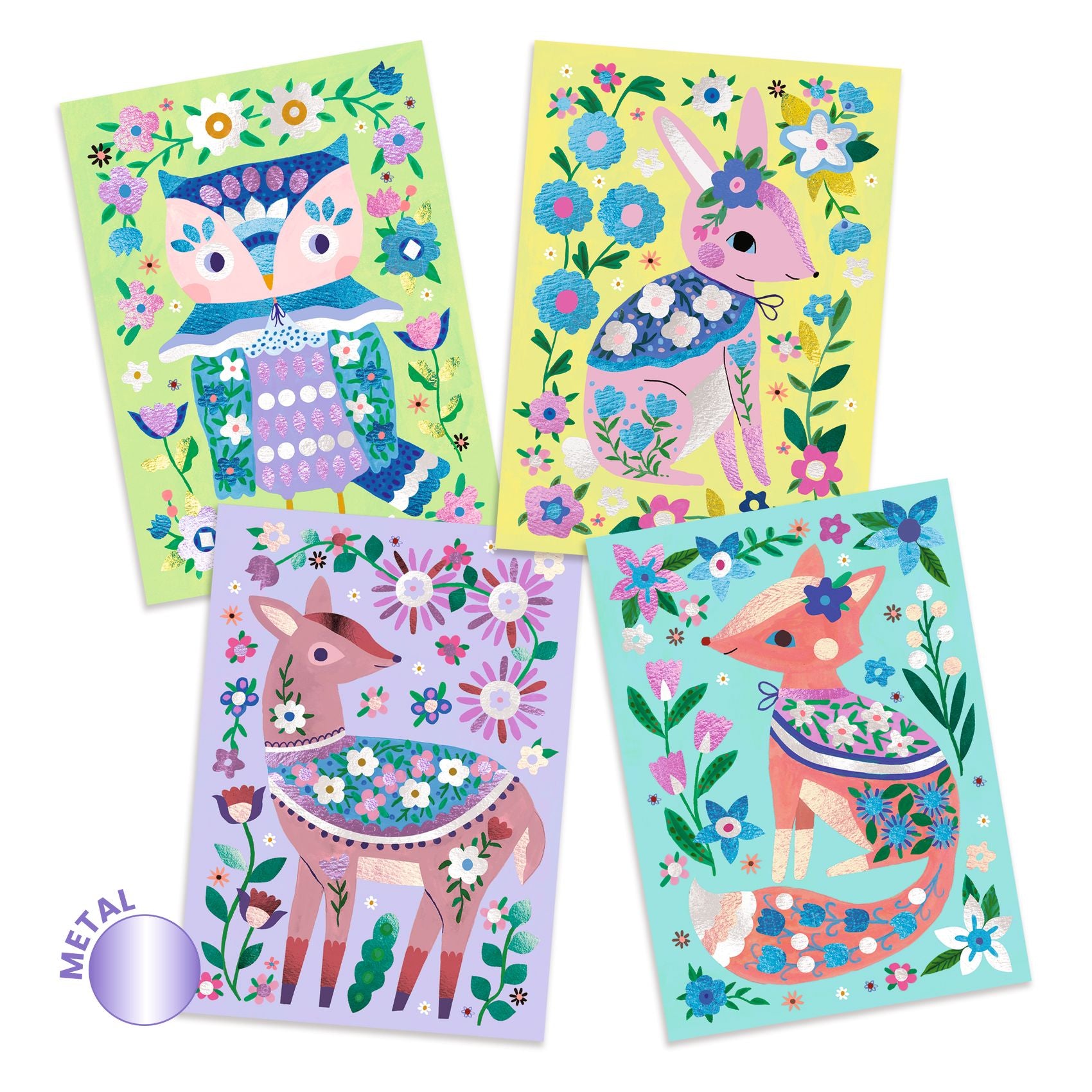 Djeco Foil Pictures Pretty Wood (F)