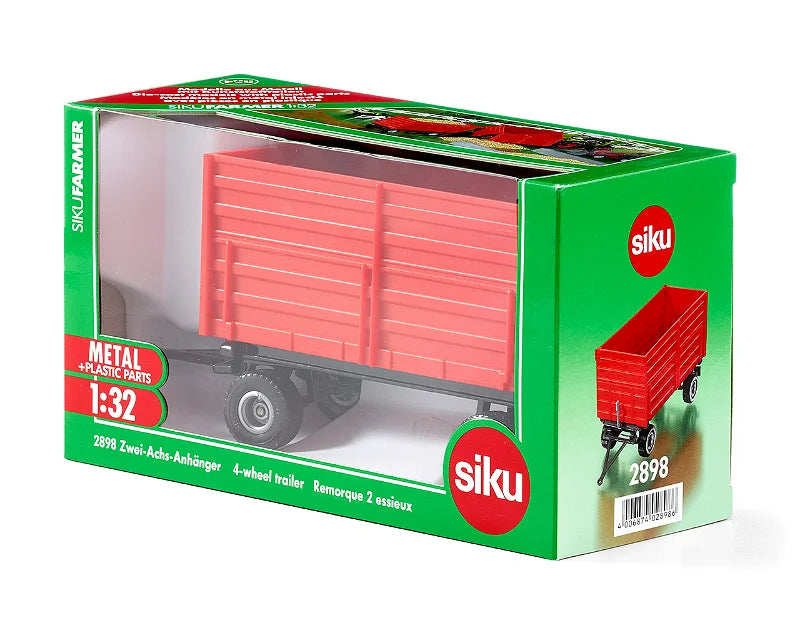 Siku 1:32 Two-Axled Trailer (4 Wheels)