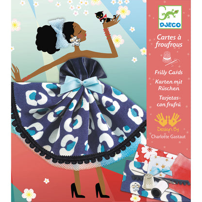 Djeco So Paris Frilly Cards Set (F)