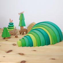 Grimms Large Rainbow Forest Green
