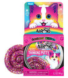 Crazy Aaron's Trendsetters Putty Pets Curious Kitten