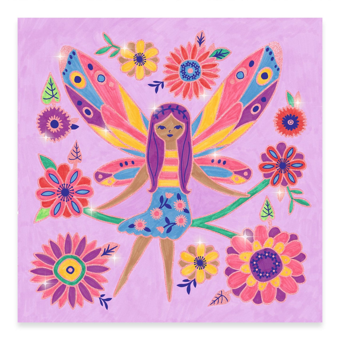 Djeco Small Wings - Colouring Surprises