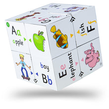 ZooBooKoo Alphabet Cube Book - First Phonics & Colour Matching