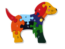 Alphabet Jigsaws Number Dog