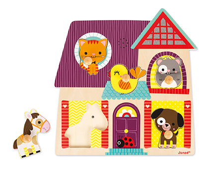 Janod Musical Puzzle - My Little Friends