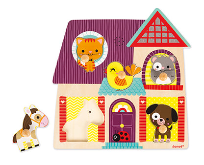 Janod Musical Puzzle - My Little Friends