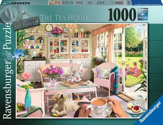 Ravensburger My Haven No.9 - The Tea House, 1000pc