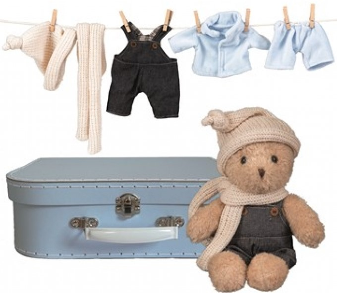 Egmont Toys Morris with Clothes in a Case.