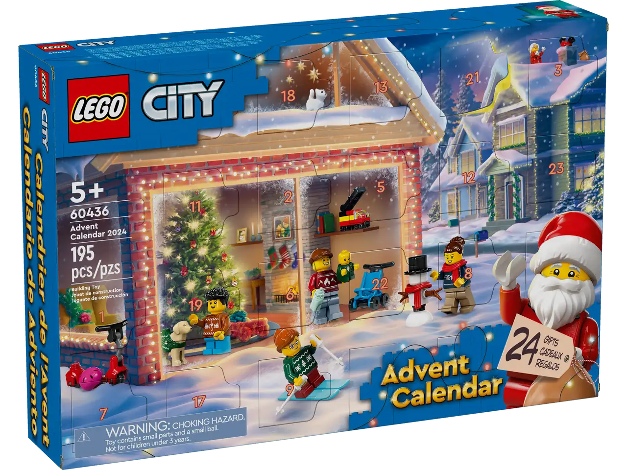 Lego City Occasions 60436 Advent Calendar 2024