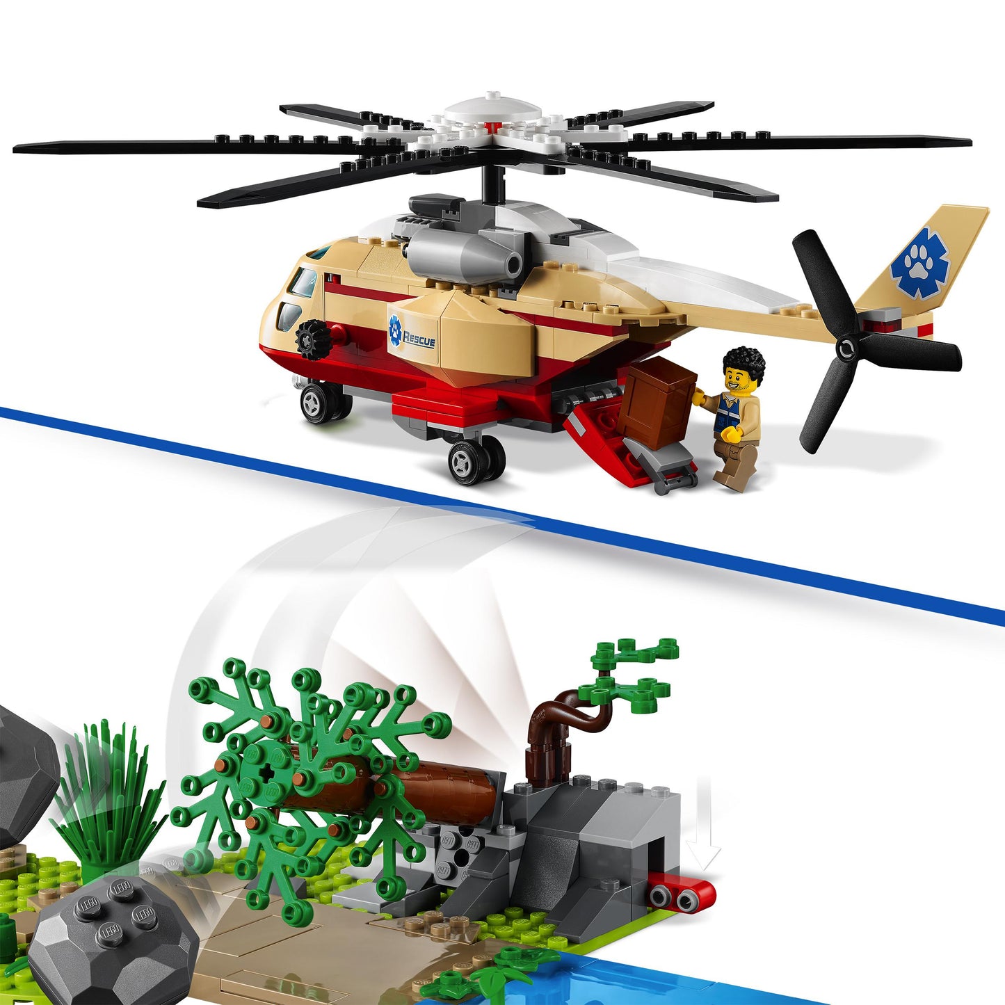 LEGO City 60302 Wildlife Rescue Operation (D)