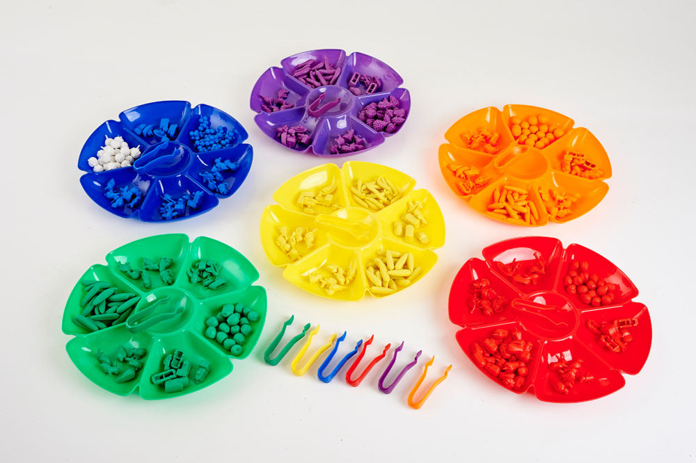Tickit Flower Sorting Trays 6 Colour