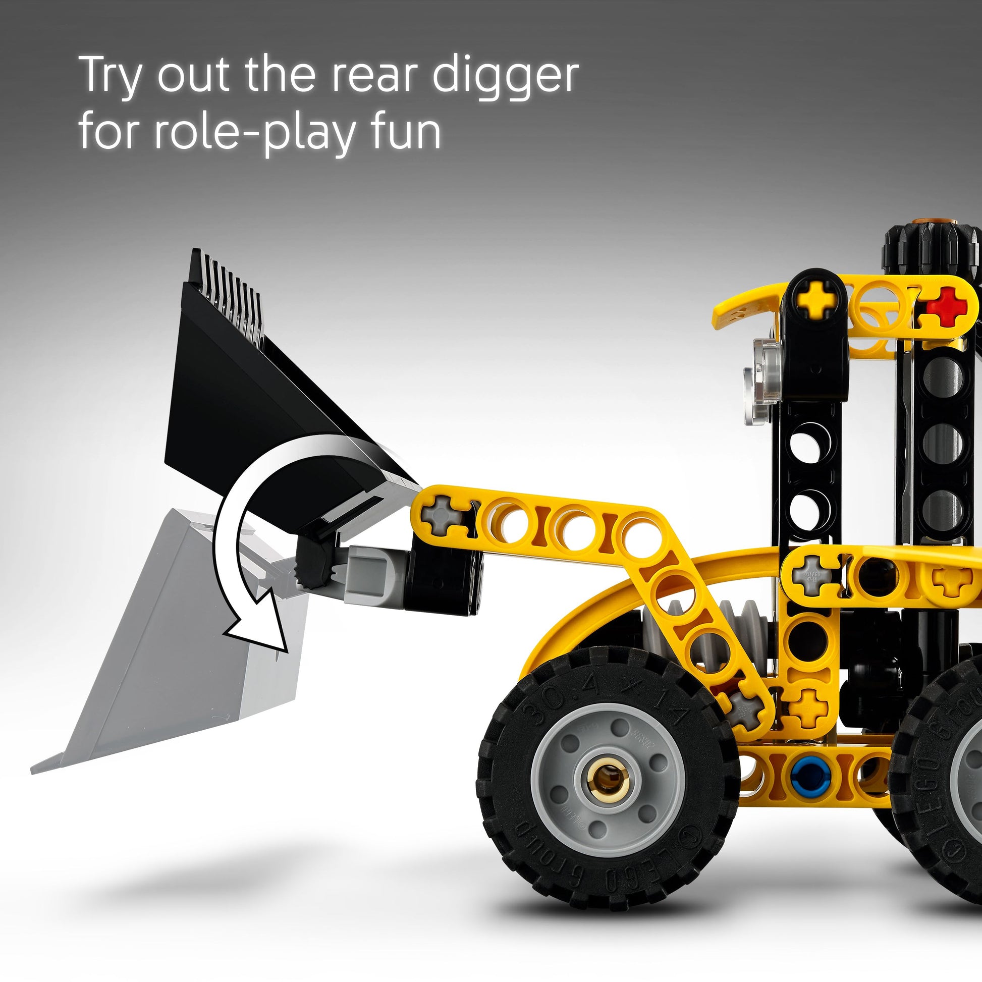 Lego Technic 42197 Backhoe Loader