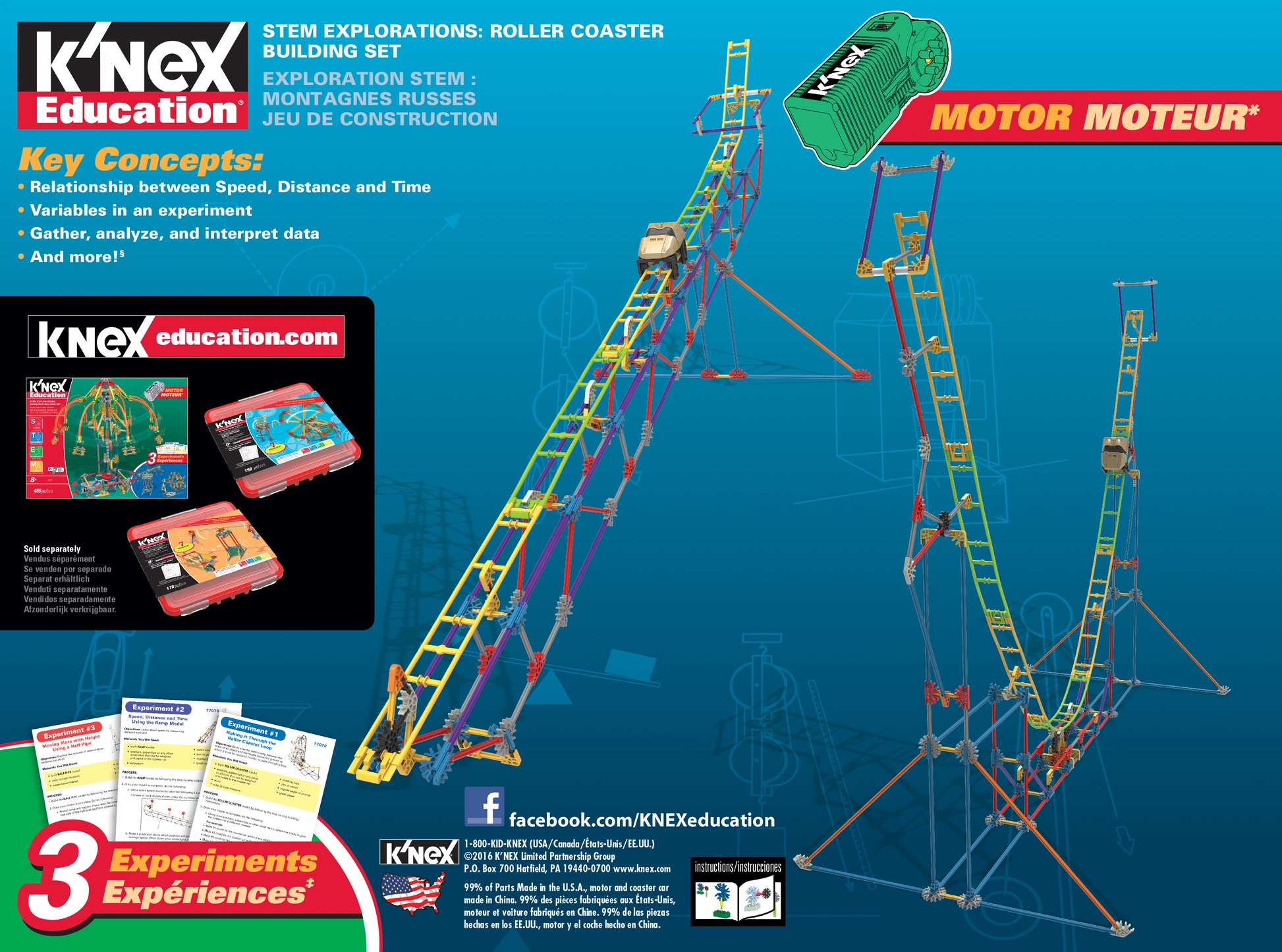 K'nex Education STEM Explorations Roller Coaster Building Set