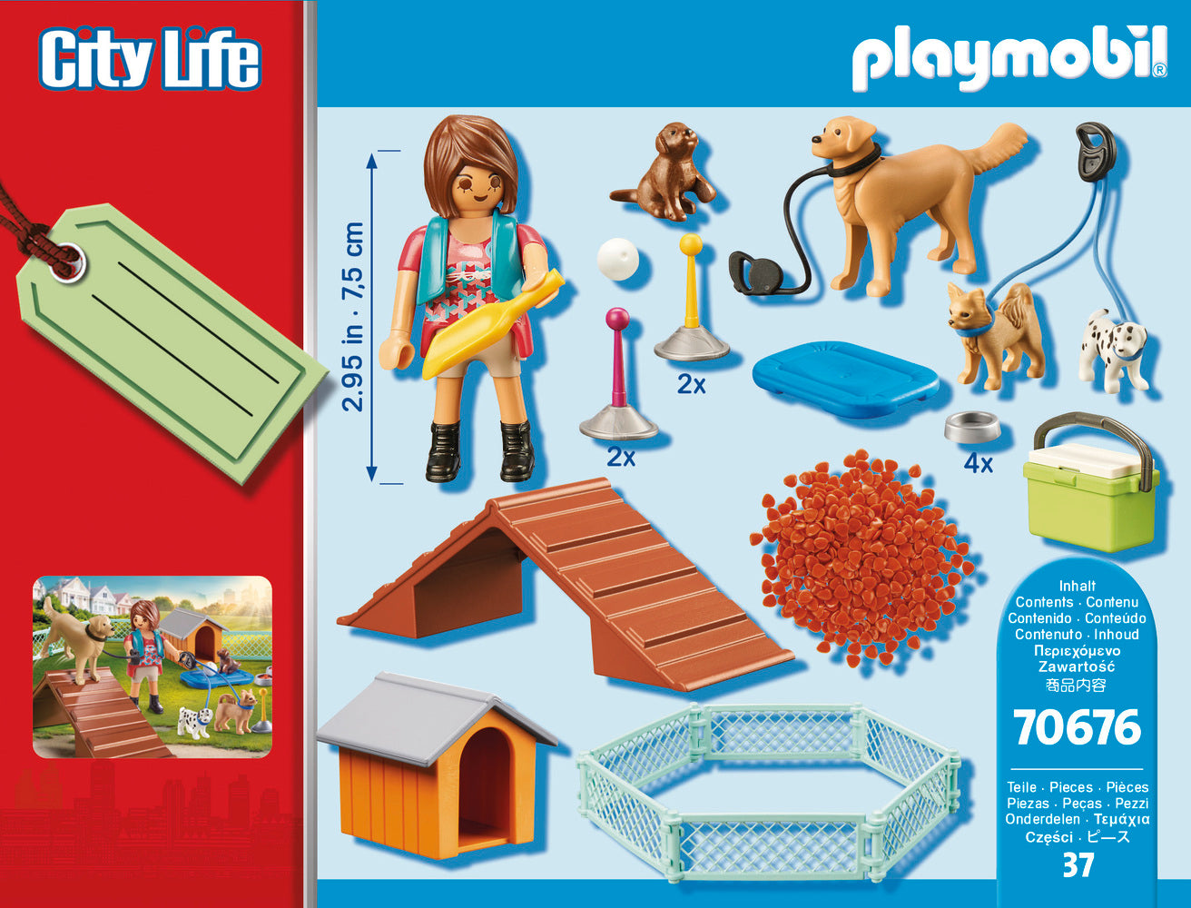 Playmobil 70676 Dog Trainer Gift Set
