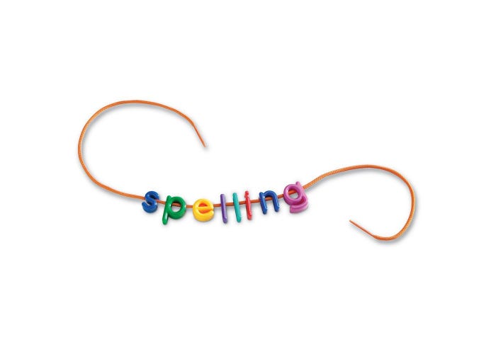 Learning Resources Uppercase Lacing Alphabet