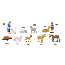 Safari Toob Petting Zoo (12 Pieces)