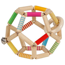 Goki Touch Ring Elastic Ball, Striped
