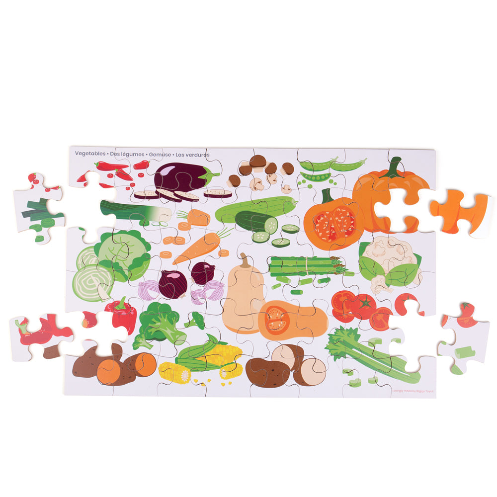 BigJigs Vegetables Floor Puzzle