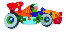 Alphabet Jigsaws Number Racing Car