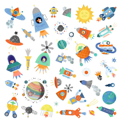 Djeco Stickers Interstellar (F)