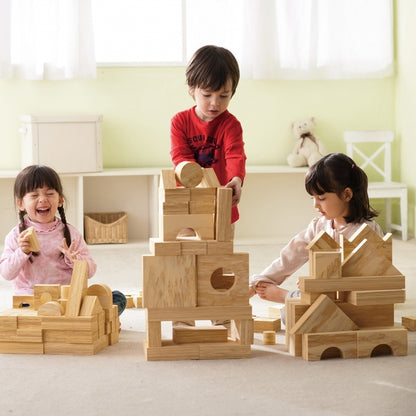 Softwood Blocks 152 Pcs