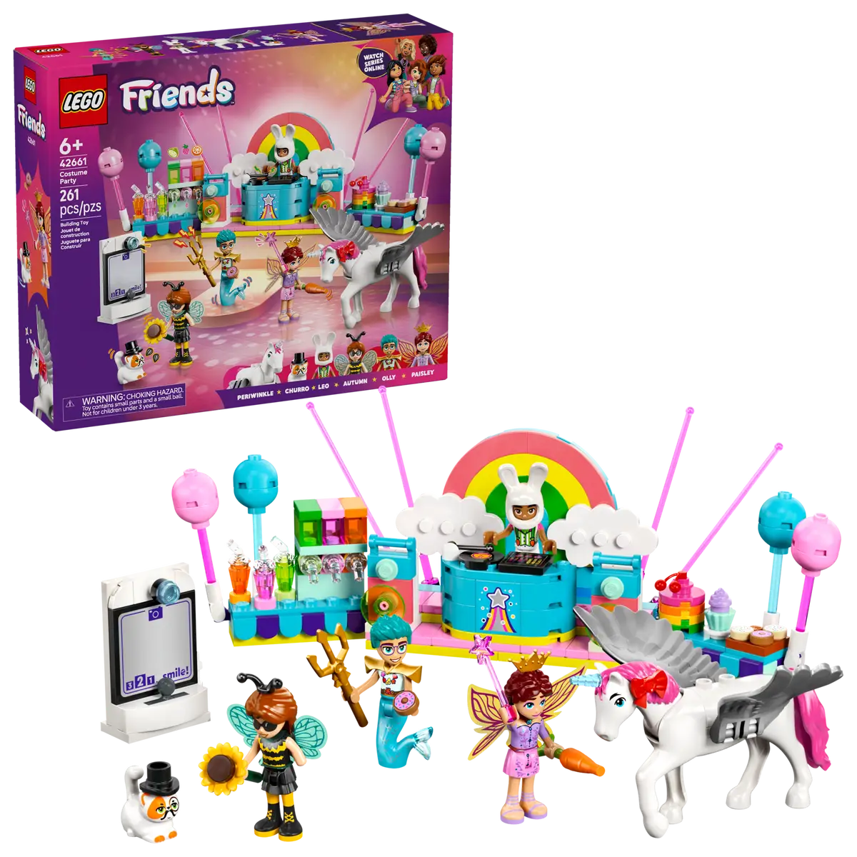 Lego Friends 42661 Costume Party with Unicorn & Fairy