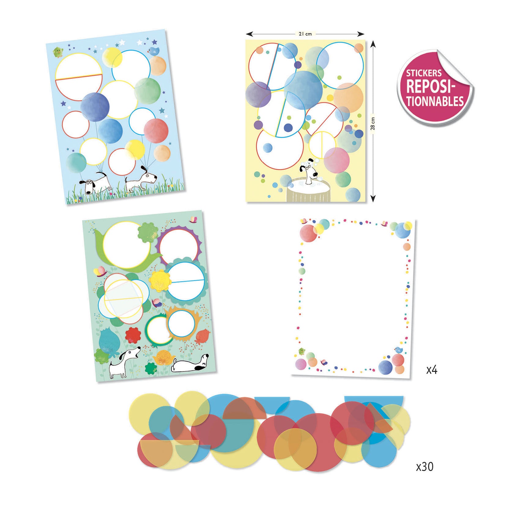 Djeco Magic Circles Craft Kit (F)