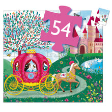 Djeco Elise's Carriage - 54 Pcs Silhouette Puzzle