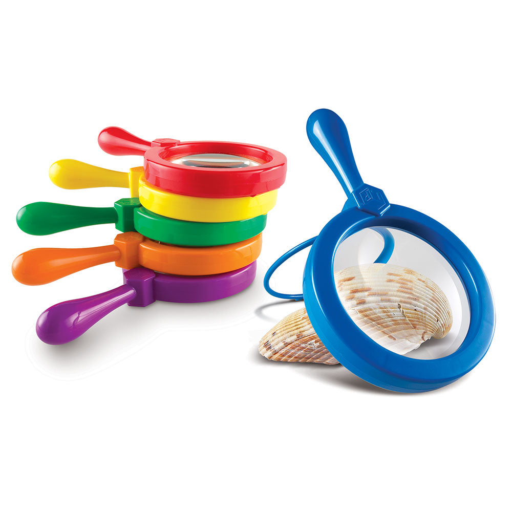 Learning Resources Jumbo Magnifiers - Set of 6