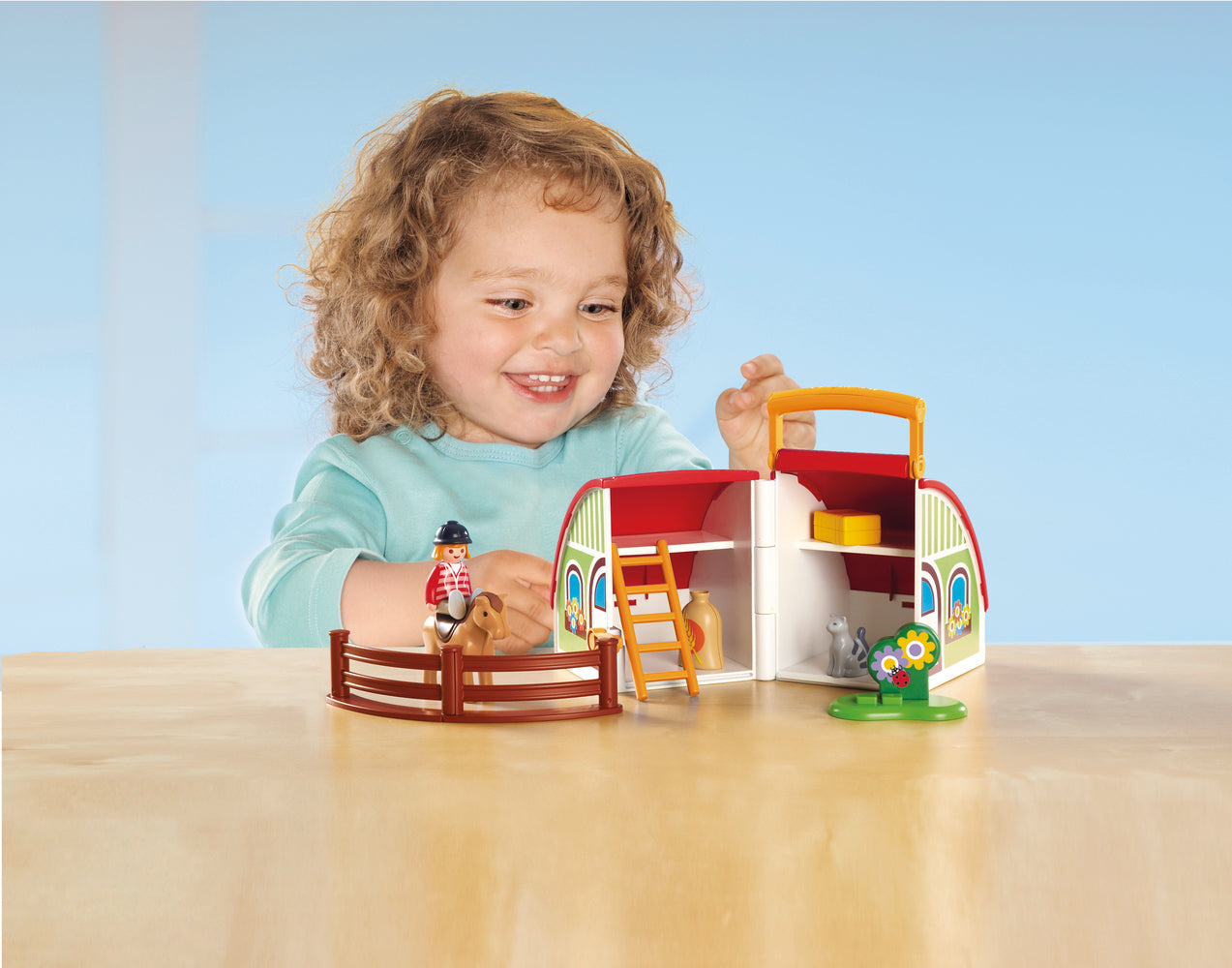 Playmobil 1.2.3 70180 My Take Along Farm