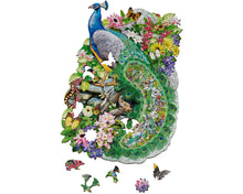 Wentworth Wooden Puzzles Peacock of India - Maxi 250 Pieces