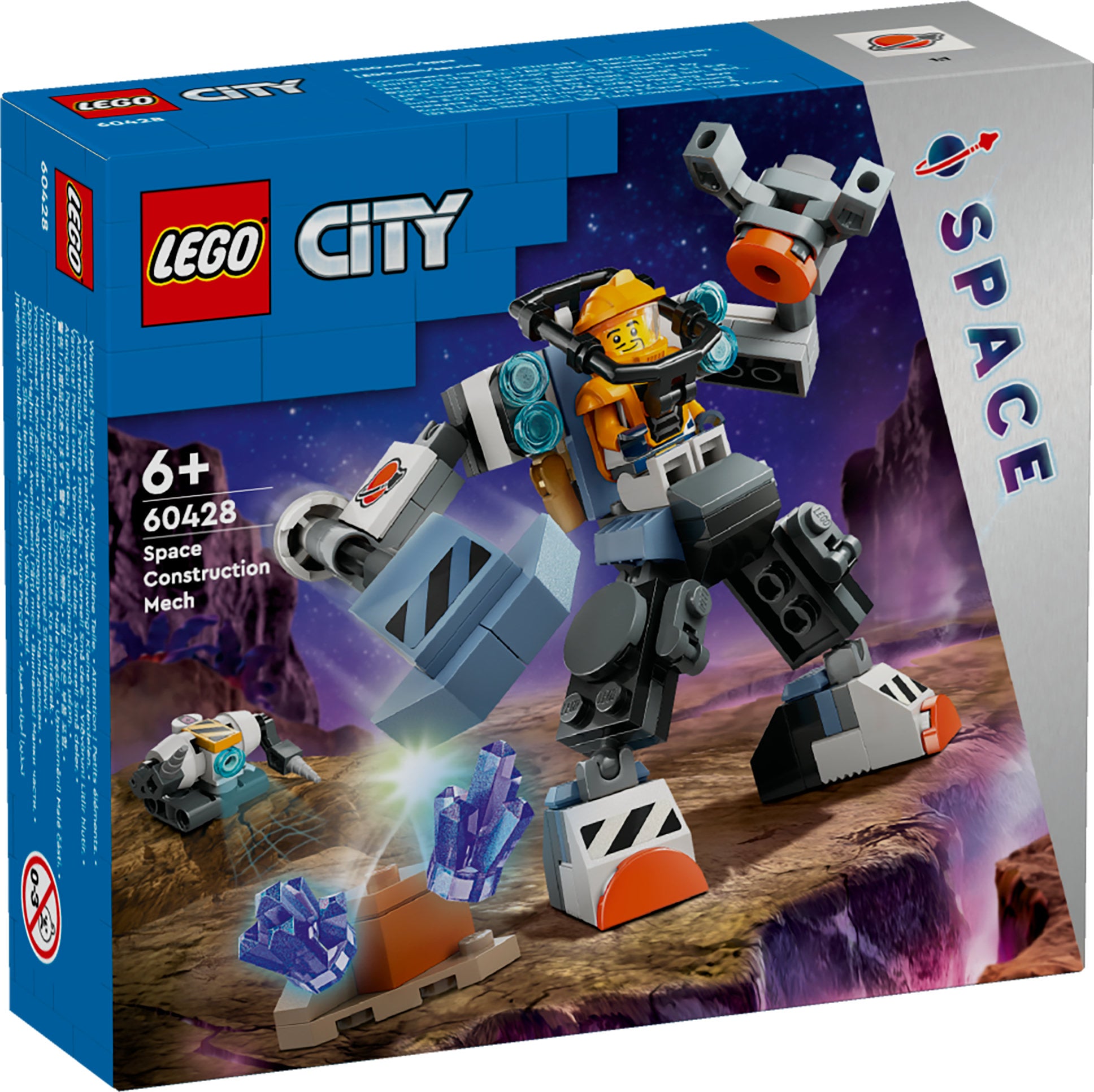 Lego City 60428 Space Construction Mech (D)