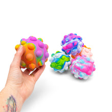 HGL Mega Push Poppers Fidget Ball - Random colour pick