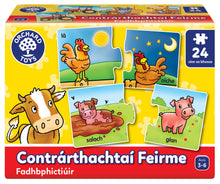 Orchard Toys Farm Opposites (As Gaelige)
