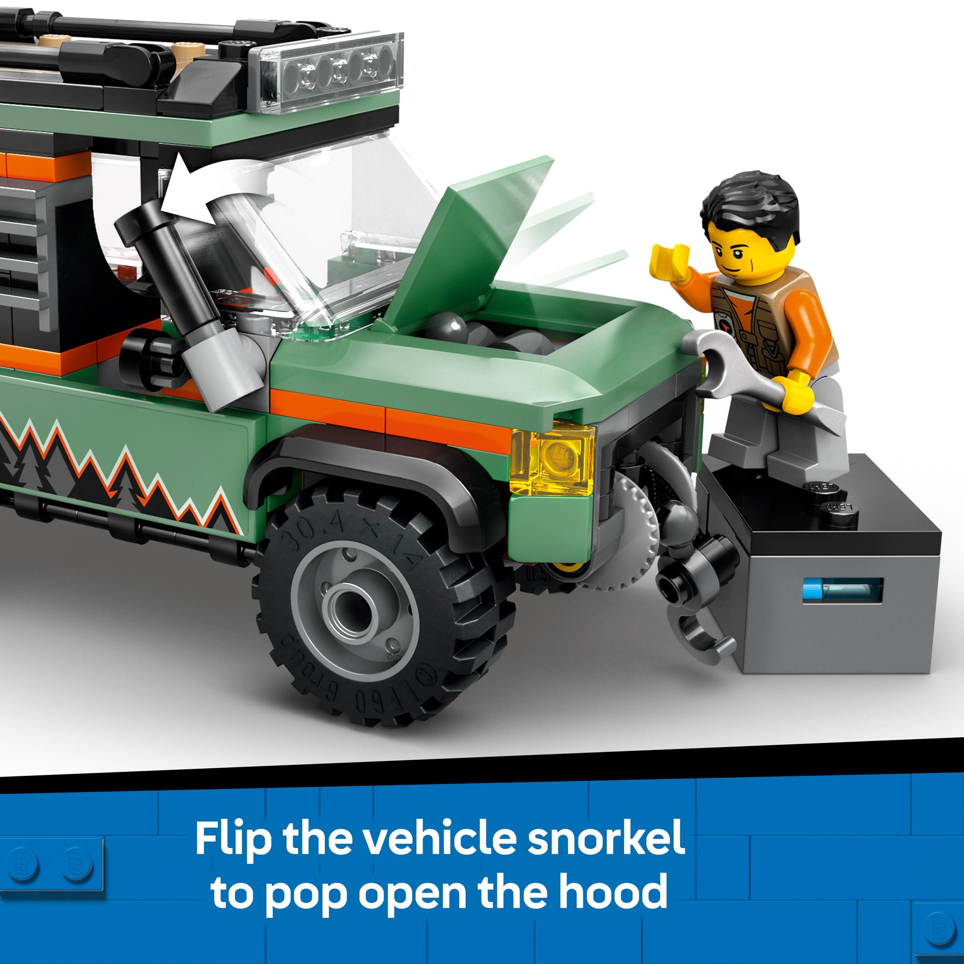 Lego City Great Vehicles 60447 Off-Road 4x4 Mountain Truck