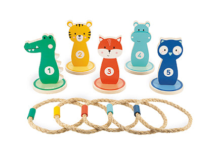 Janod Animal Ring Toss Game (D)
