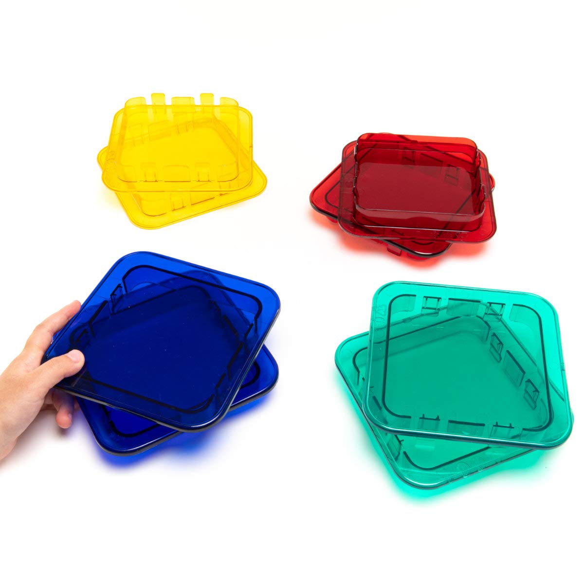 Polydron, Giant Polydron Clip-In, Coloured Windows