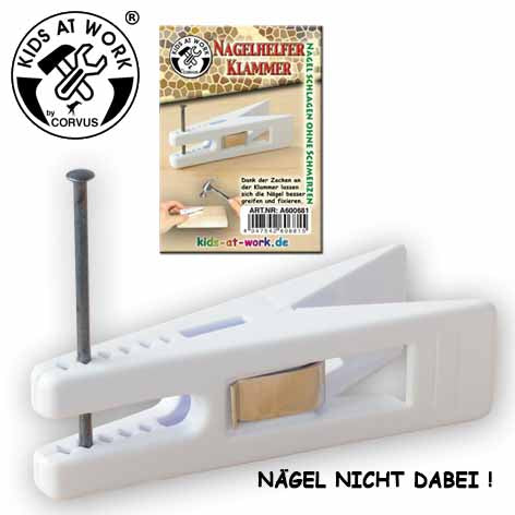 Kids At Work Nail Clamp