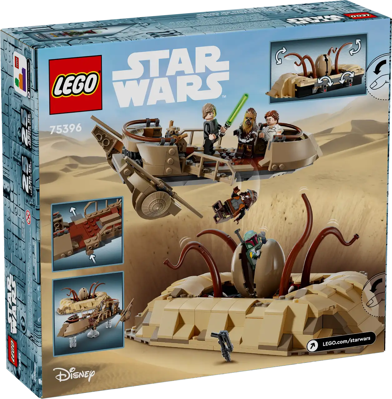 Lego Star Wars TM 75396 Desert Skiff & Sarlacc Pit