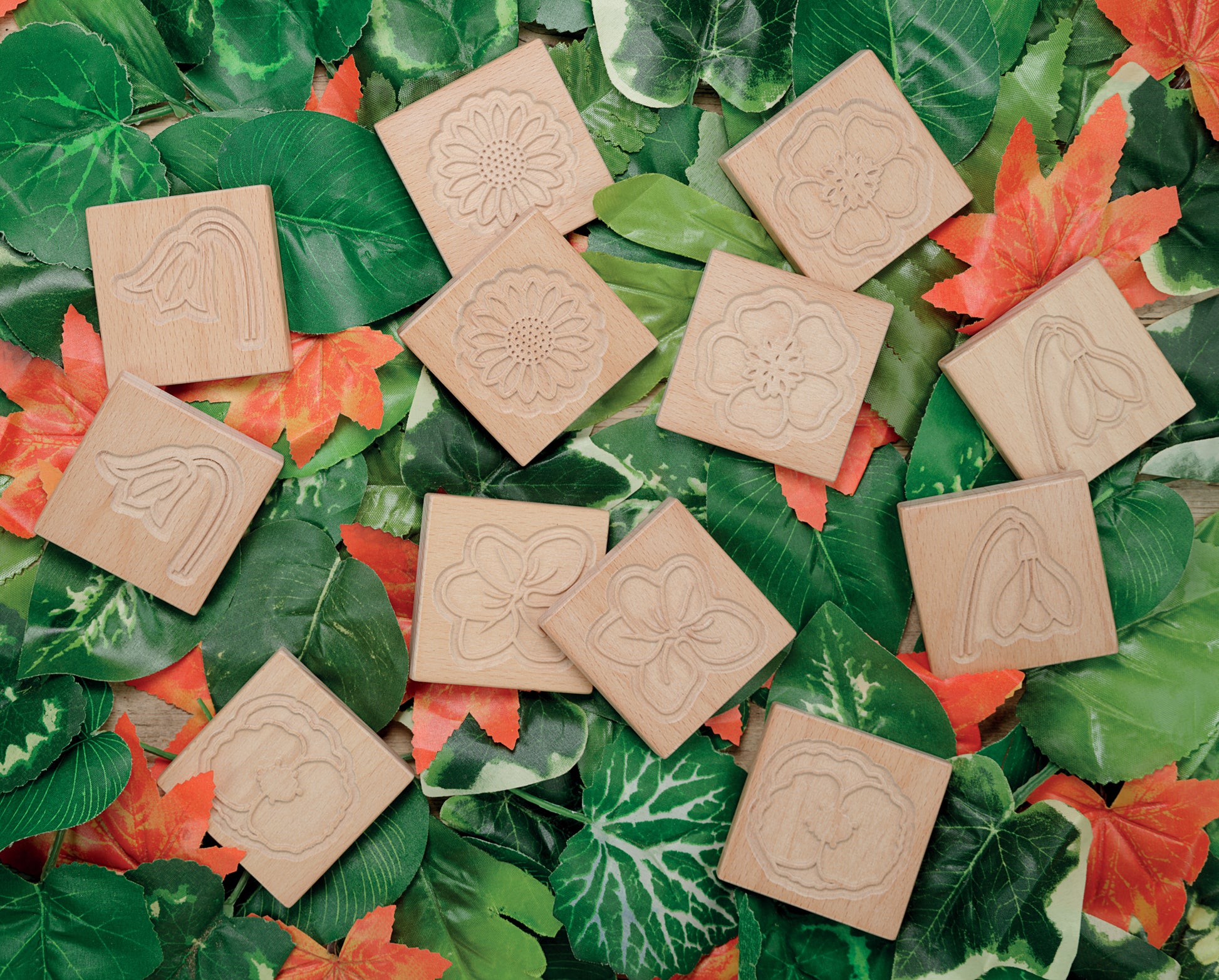 Yellow Door Match Me – Sensory Flower Tiles