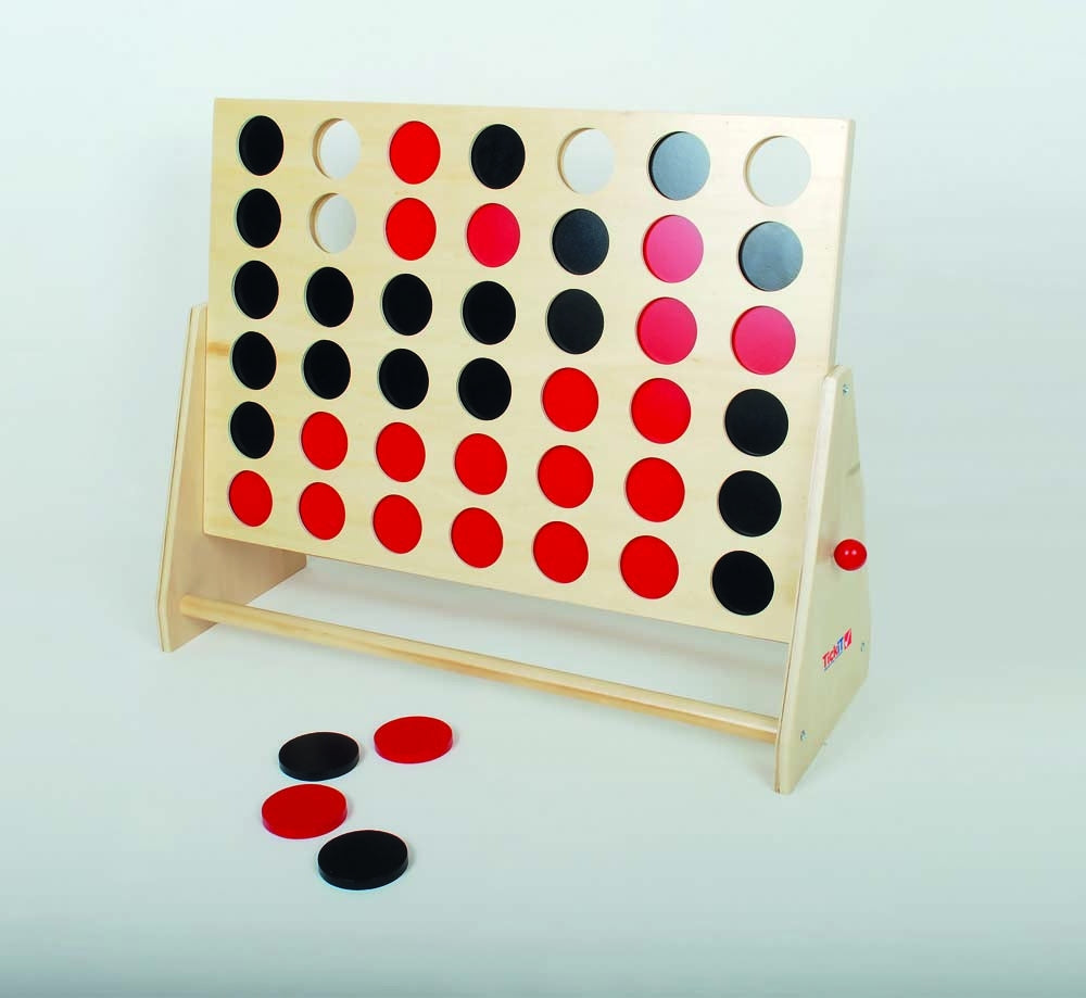 TickiT Wooden 4 In A Row 60X48X22Cm