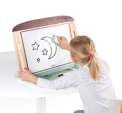 Janod White And Blackboard Table (D)