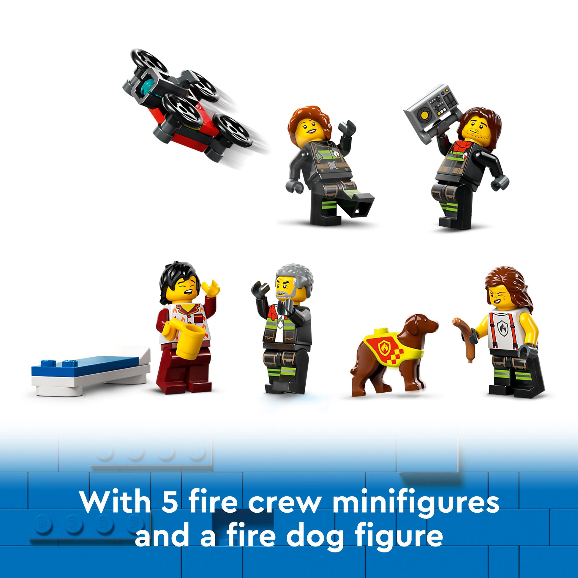 Lego City 60414 Fire Station with Fire Truck